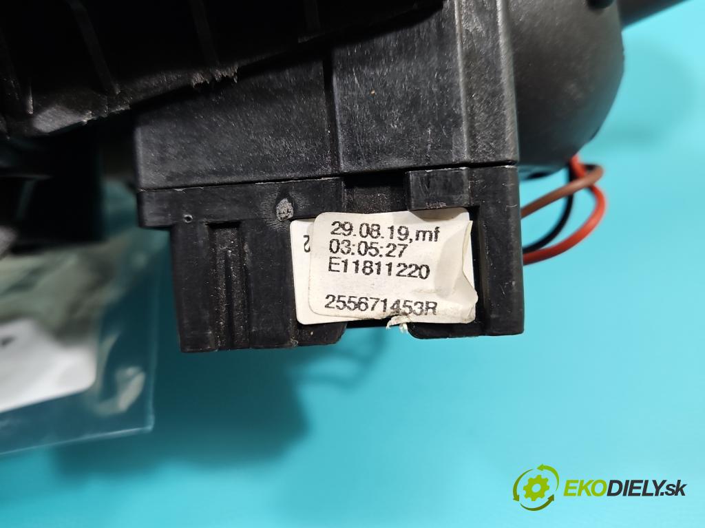Dacia Sandero II 2012-2020 1.0 12V 73 HP manual 54 kW 999 cm3 5- prepínač komplex: 255671453R (Prepínacie páčky pod volantom)