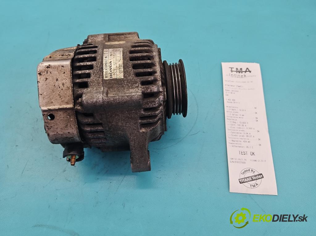 Honda CR-V I 1995-2001 2.0 16V 147 HP manual 108 kW 1997 cm3 5- Alternator 101211-9880 (Alternátor)