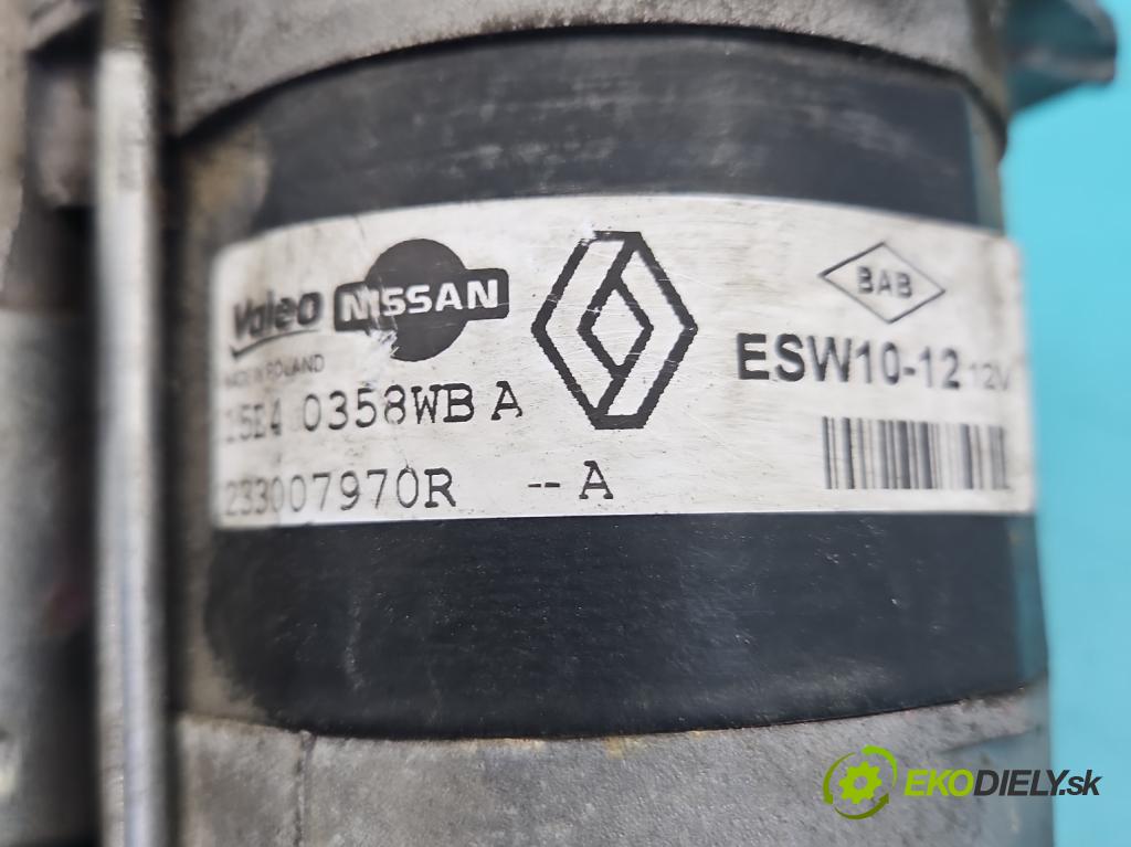Renault Captur I 2013-2019 0.9 Tce 90 HP manual 66 kW 898 cm3 5- štartér 233000557R (Štartér)