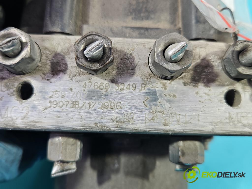 Dacia Sandero II 2012-2020 1.0 12V 73 HP manual 54 kW 999 cm3 5- čerpadlo abs 0265956560 (Pumpa ABS)