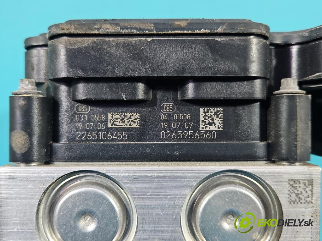 Dacia Sandero II 2012-2020 1.0 12V 73 HP manual 54 kW 999 cm3 5- čerpadlo abs 0265956560 (Pumpa ABS)