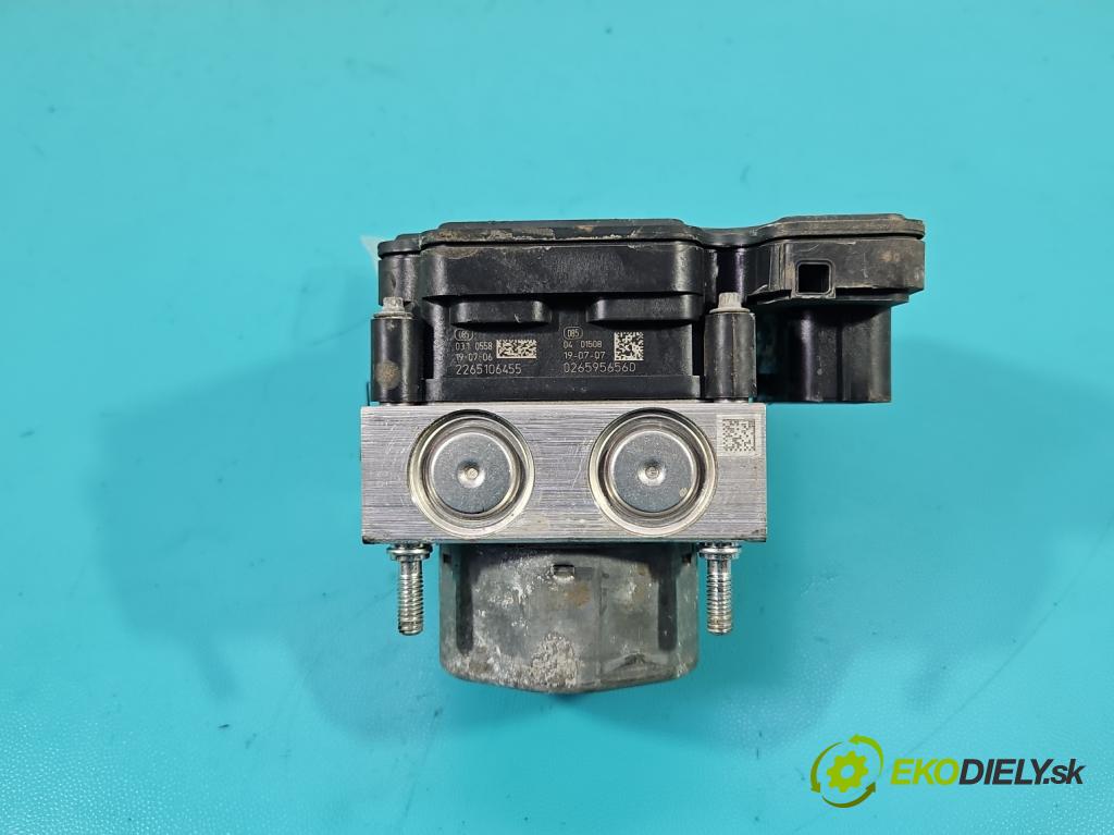 Dacia Sandero II 2012-2020 1.0 12V 73 HP manual 54 kW 999 cm3 5- čerpadlo abs 0265956560 (Pumpa ABS)