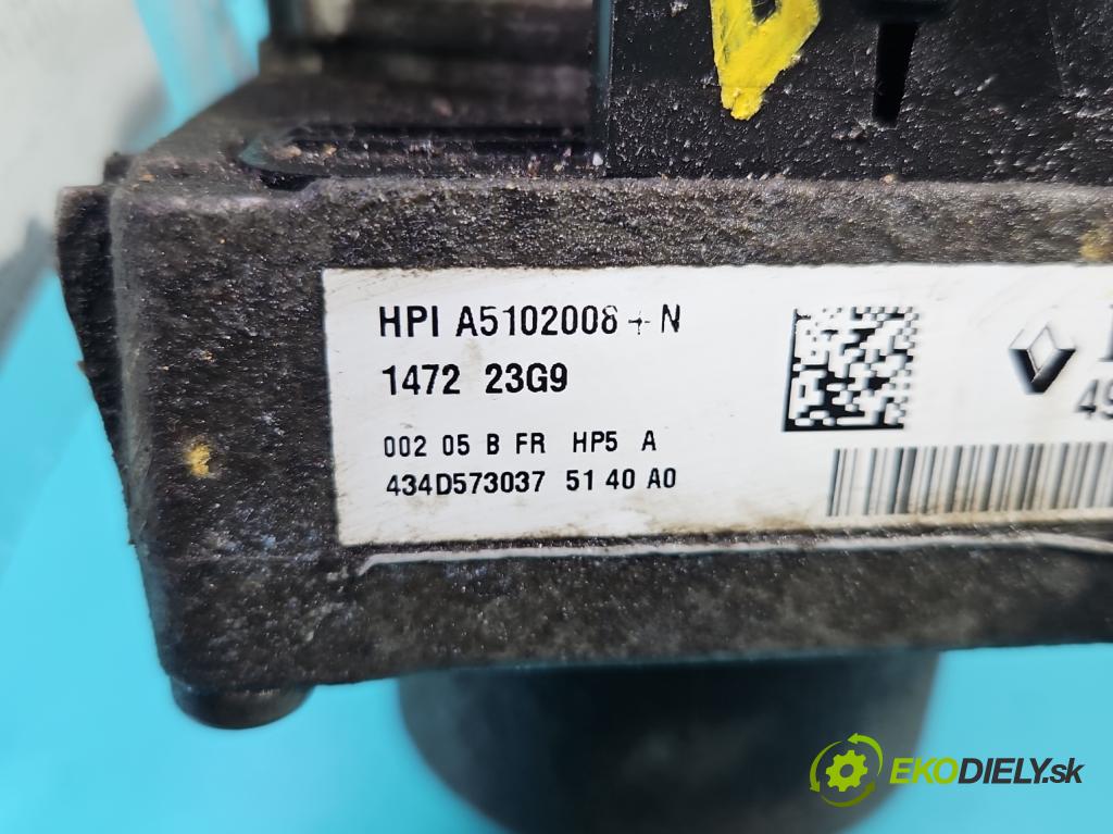 Dacia Sandero II 2012-2020 1.0 12V 73 HP manual 54 kW 999 cm3 5- čerpadlo posilovač 491101292R (Servočerpadlo, pumpa riadenia)