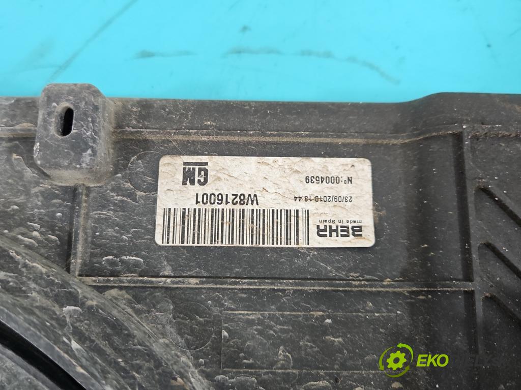 Opel Meriva B 2010-2017 1.7 cdti 131 HP manual 96 kW 1686 cm3 5- Ventilátor chladiča 13330998