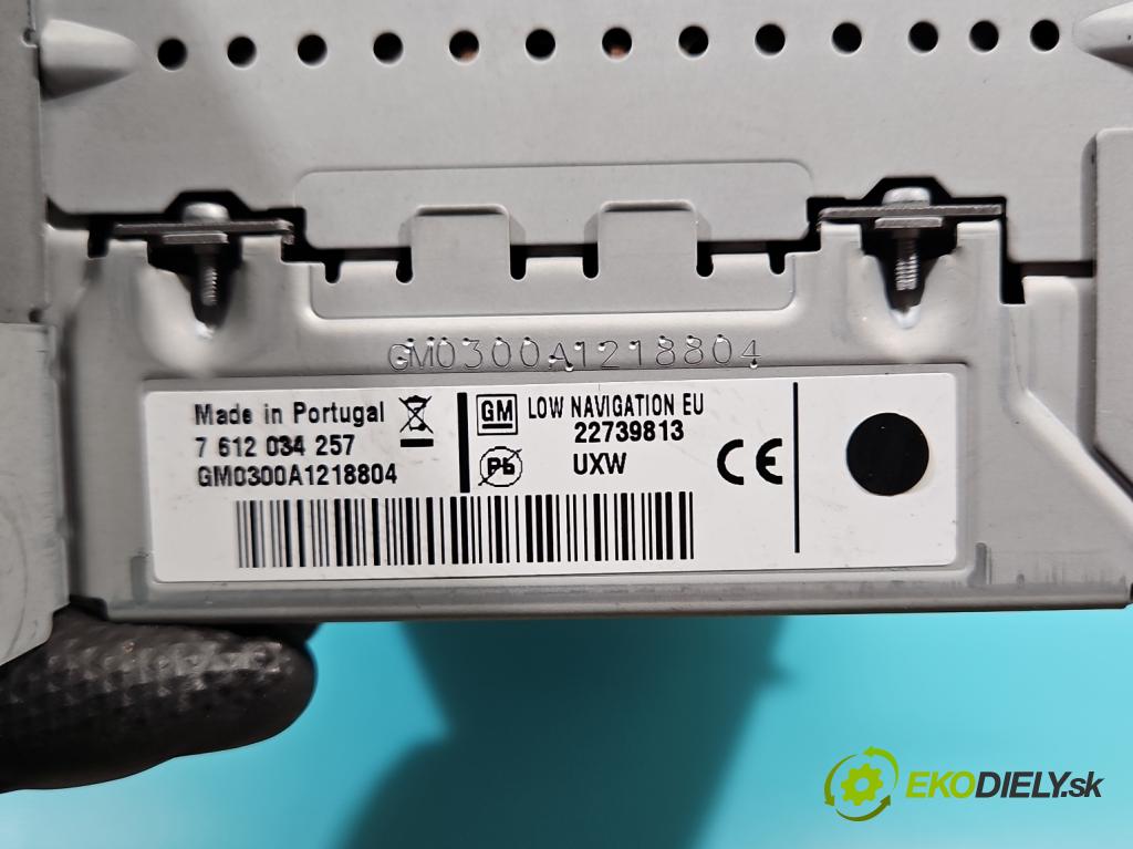 Opel Meriva B 2010-2017 1.7 cdti 131 HP manual 96 kW 1686 cm3 5- Radio originál 13346047