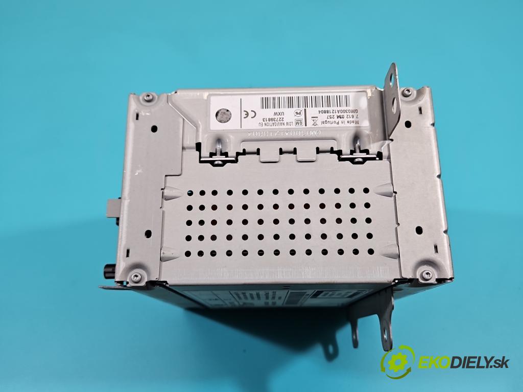 Opel Meriva B 2010-2017 1.7 cdti 131 HP manual 96 kW 1686 cm3 5- Radio originál 13346047