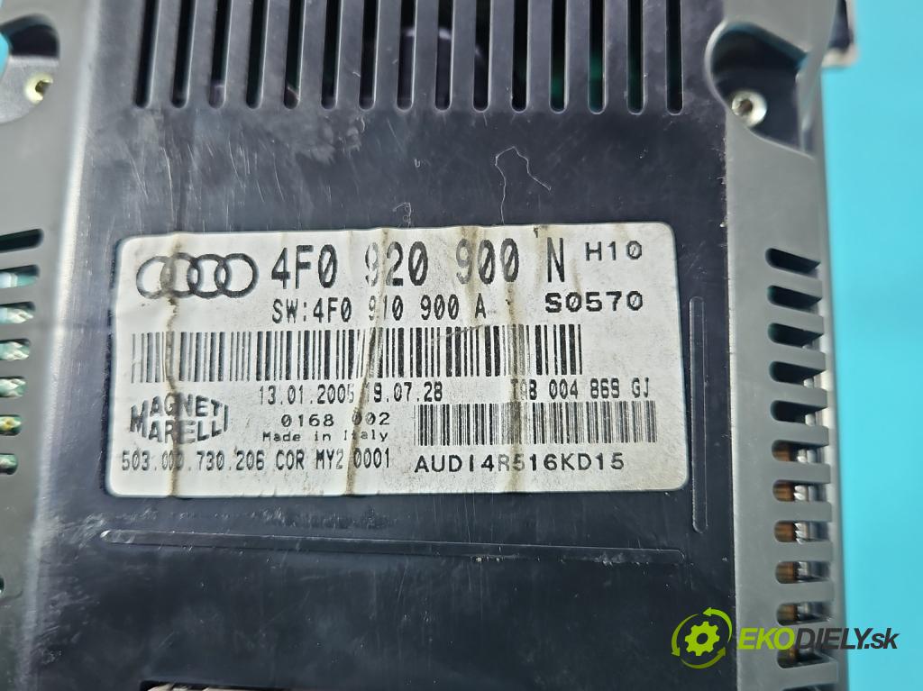 Audi A6 C6 2004-2011 2.0 tdi 140 HP manual 103 kW 1968 cm3 4- prístrojovka/ budíky 4F0920900N (Prístrojová doska)