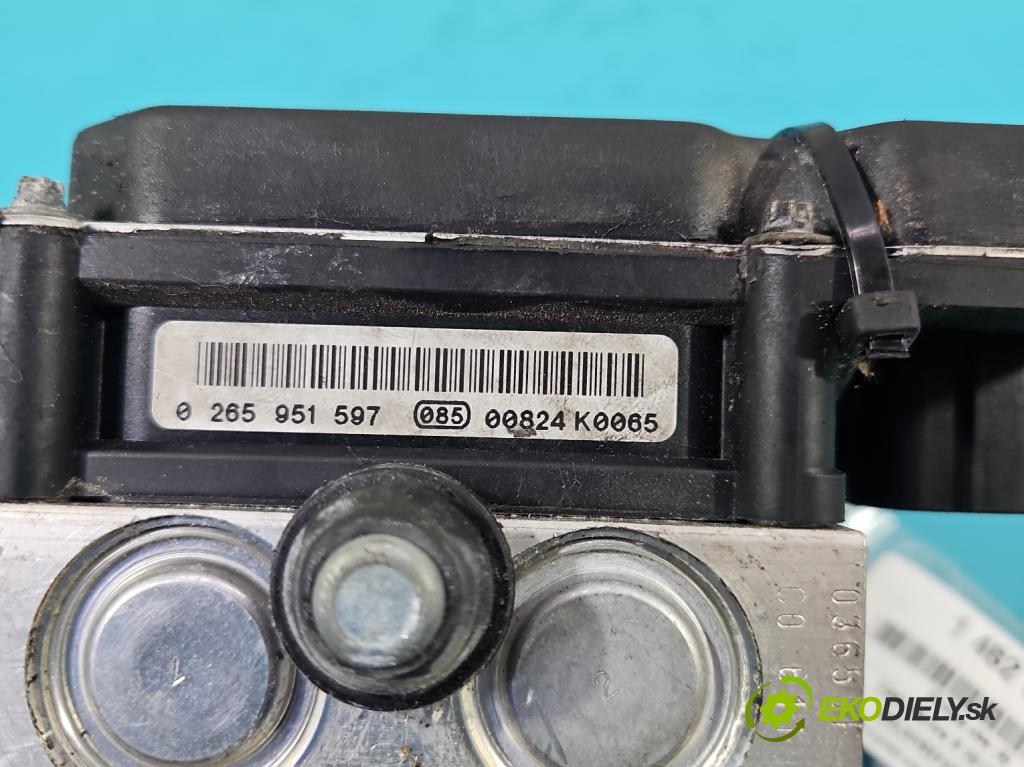 Opel Meriva B 2010-2017 1.7 cdti 131 HP manual 96 kW 1686 cm3 5- čerpadlo abs 0265238089 (Pumpa ABS)