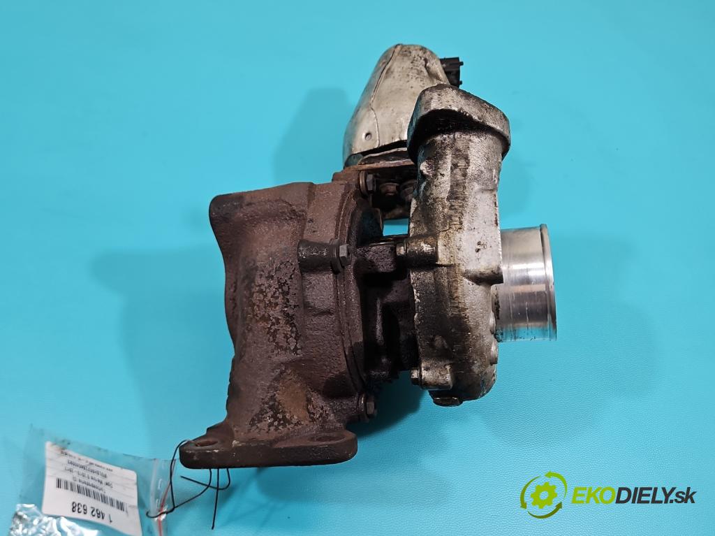 Opel Meriva B 2010-2017 1.7 cdti 131 hp manual 96 kW 1686 cm3 5- Turbodmychadlo 789533-1 (Kompletní turbodmychadlo)