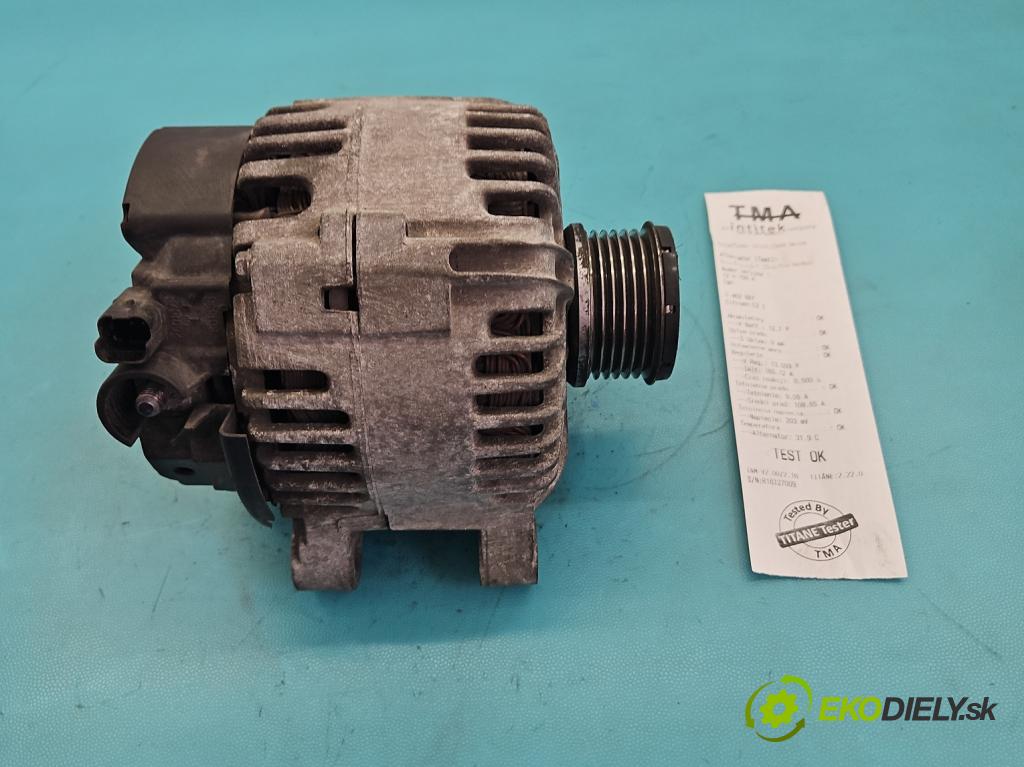 Citroen C3 I 2002-2009 1.4 hdi 68 HP manual 50 kW 1398 cm3 5- Alternator 9646476280 (Alternátor)