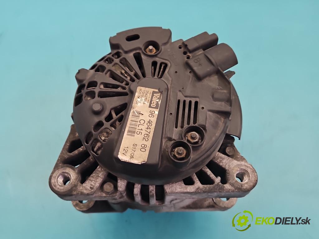 Citroen C3 I 2002-2009 1.4 hdi 68 HP manual 50 kW 1398 cm3 5- Alternator 9646476280 (Alternátor)