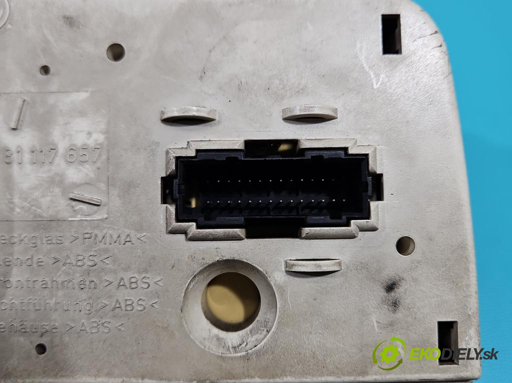 Vw Passat B3 1988-1993 1.6d 69KM manual 51 kW 1600 cm3 5- prístrojovka/ budíky 357919033GP (Prístrojová doska)