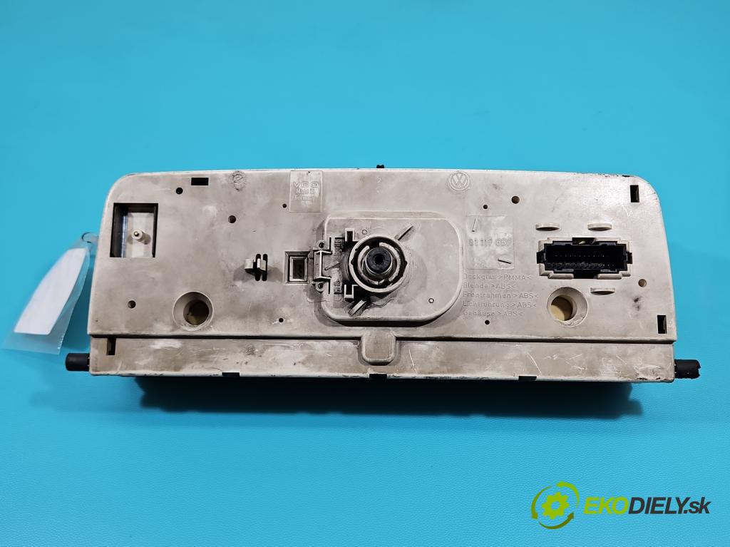 Vw Passat B3 1988-1993 1.6d 69KM manual 51 kW 1600 cm3 5- prístrojovka/ budíky 357919033GP (Prístrojová doska)