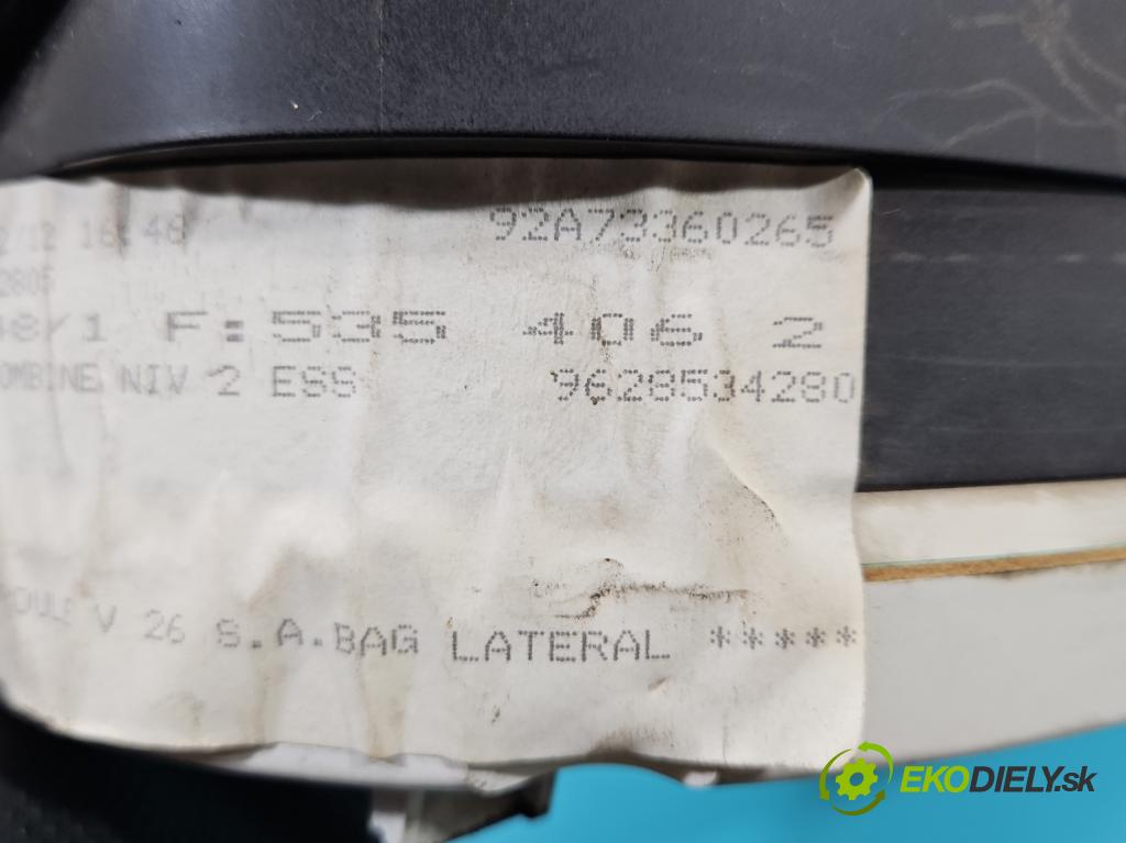 Peugeot 406 1.8 16V 110 HP manual 81 kW 1761 cm3 4- prístrojovka/ budíky 9628534280 (Prístrojová doska)