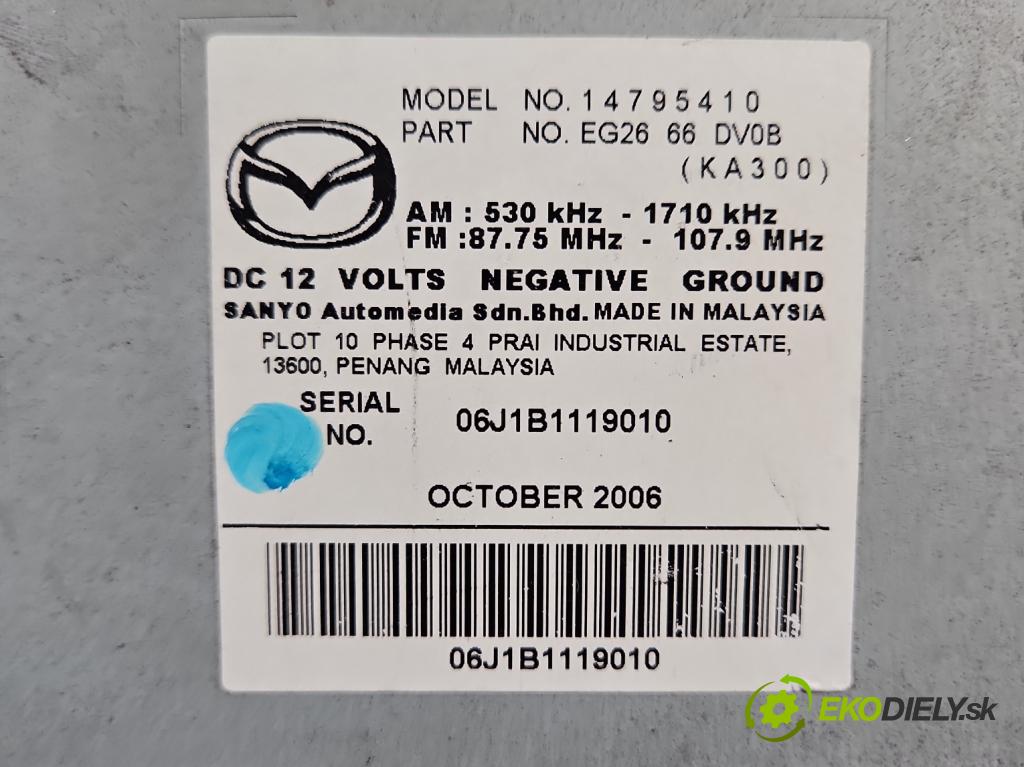 Mazda Cx-7 2.3 T 245KM automatic 180 kW 2260 cm3 5- Radio originál 14795410