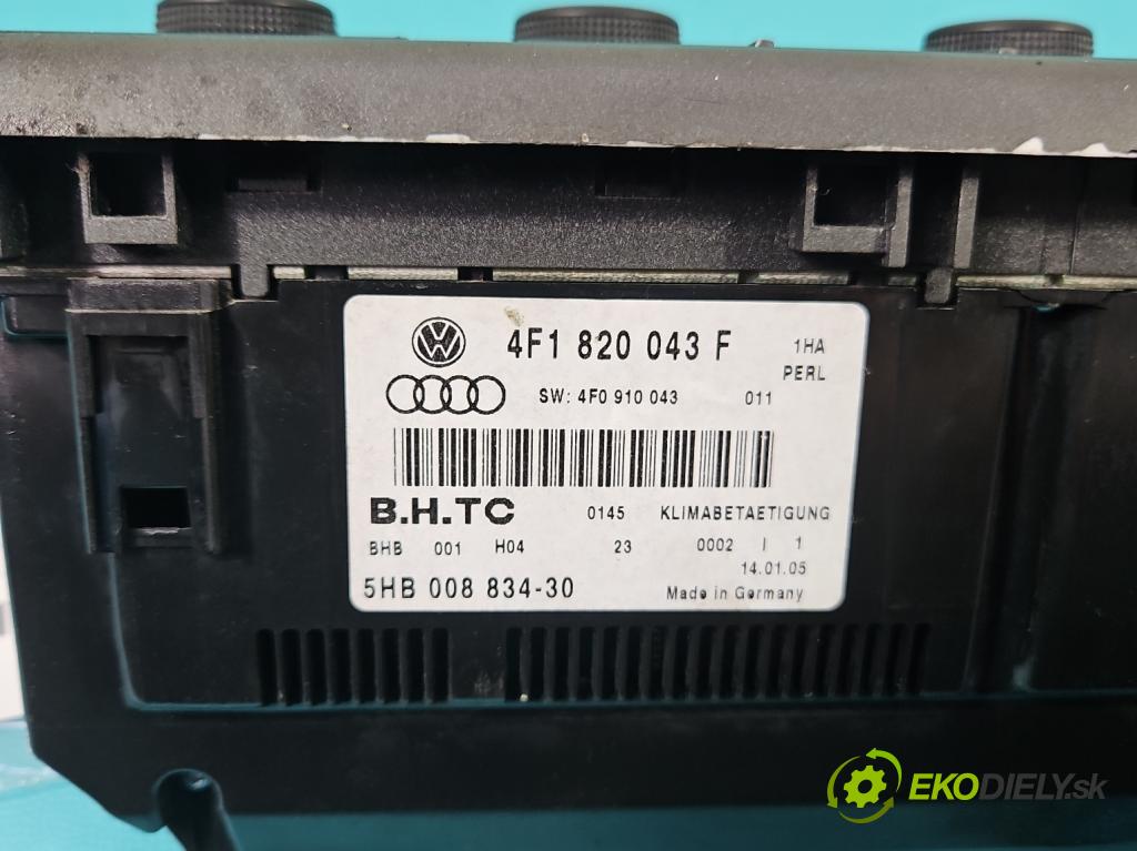 Audi A6 C6 2004-2011 2.0 tdi 140 HP manual 103 kW 1968 cm3 4- panel kúrenia 4F1820043F