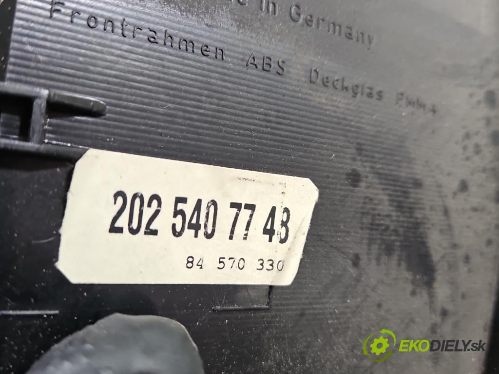 Mercedes C W202 1993-2001 2.2 cdi 125 HP manual 92 kW 2151 cm3 4- prístrojovka/ budíky 2025407748 (Prístrojová doska)