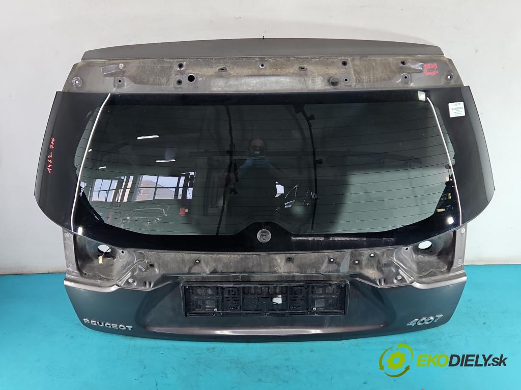 Peugeot 4007 2007-2012 2.2 hdi 156 HP automatic 115 kW 2179 cm3 5- zadna kufor  (Kapota zadná (kufor))
