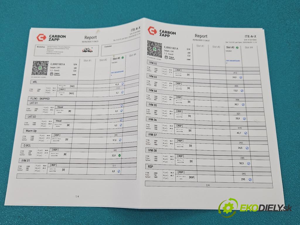 Renault Megane II 2003-2008 1.5 dci 82 HP manual 60 kW 1461 cm3 5- vstrek EJBR01801A (Vstrekovač paliva)