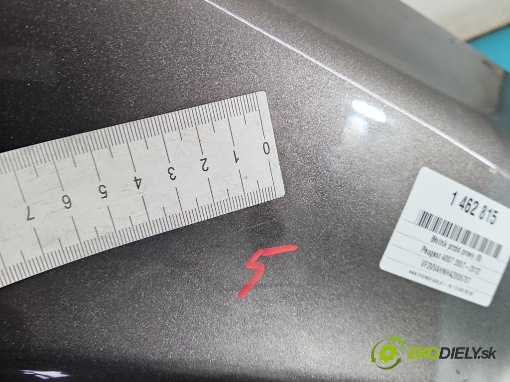 Peugeot 4007 2007-2012 2.2 hdi 156 HP automatic 115 kW 2179 cm3 5- blatník predné pravý  (Kľučka dverí ostatné)