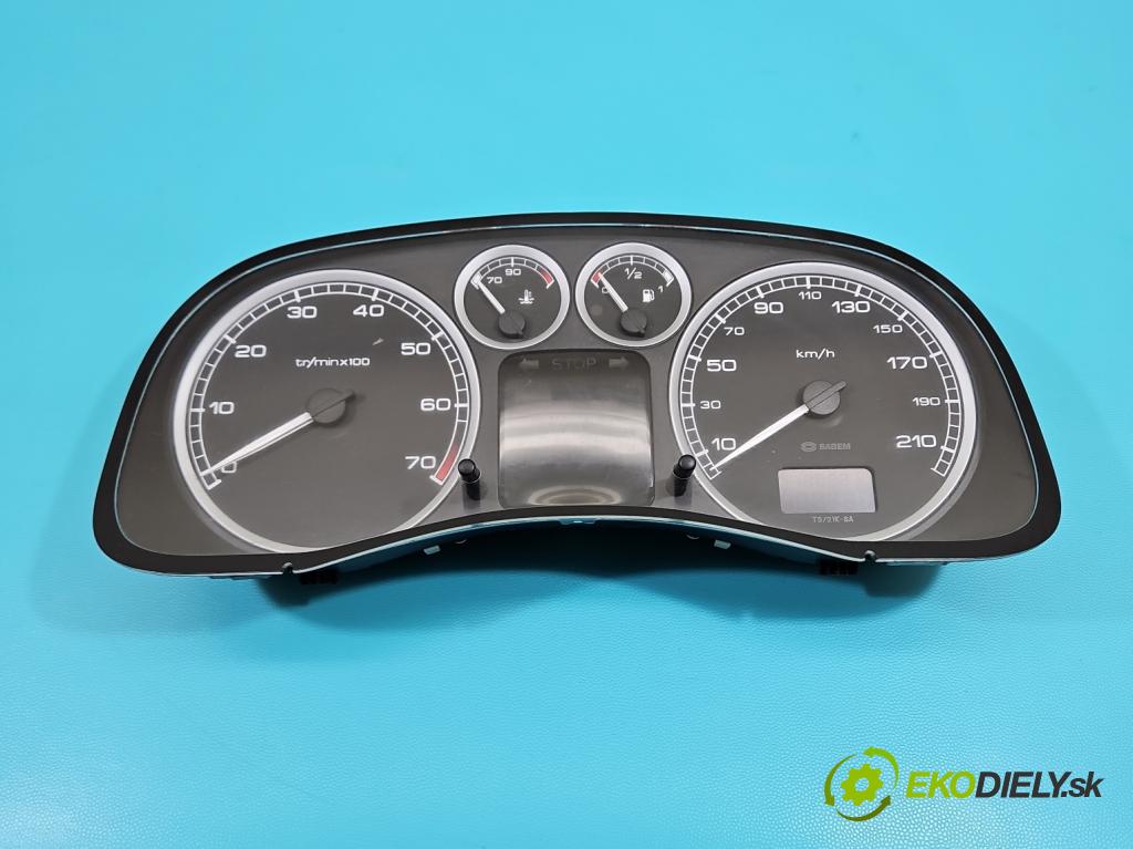 Peugeot 307 2.0 16V 135 HP manual 99 kW 1997 cm3 5- prístrojovka/ budíky  (Prístrojová doska)