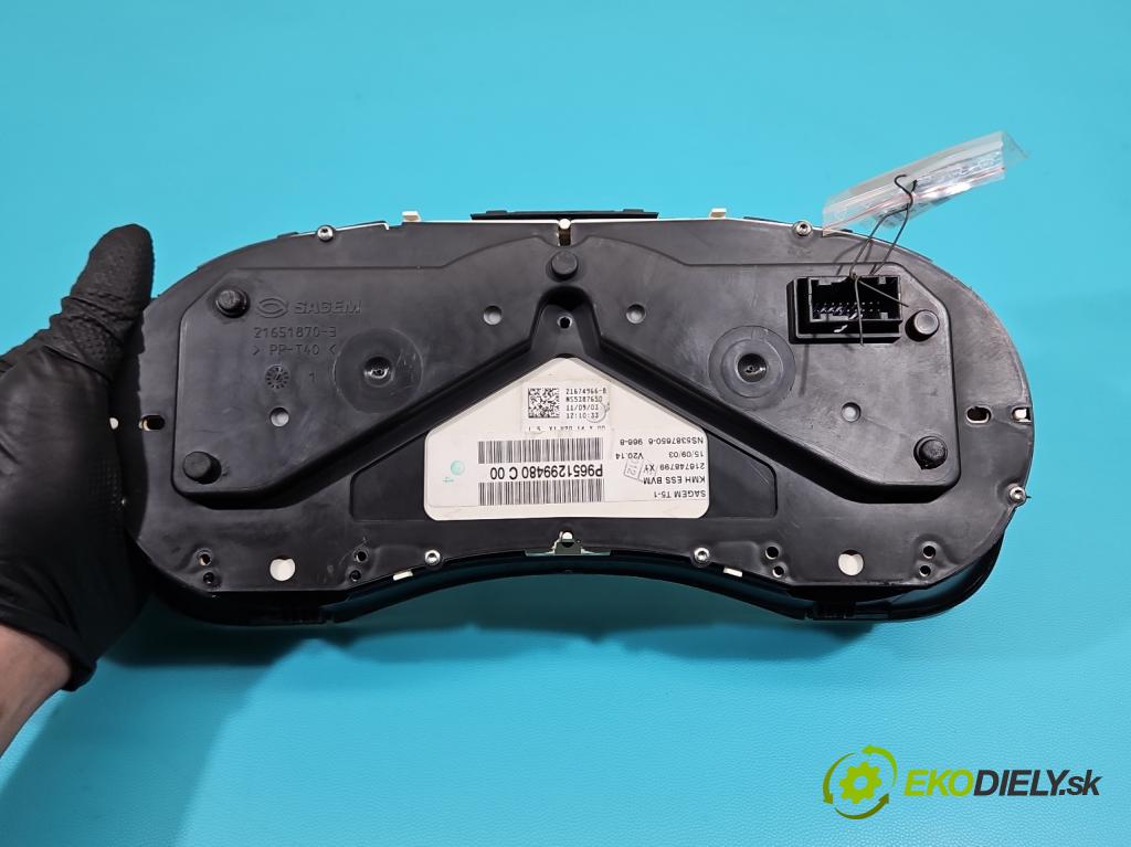 Peugeot 307 2.0 16V 135 HP manual 99 kW 1997 cm3 5- prístrojovka/ budíky  (Prístrojová doska)