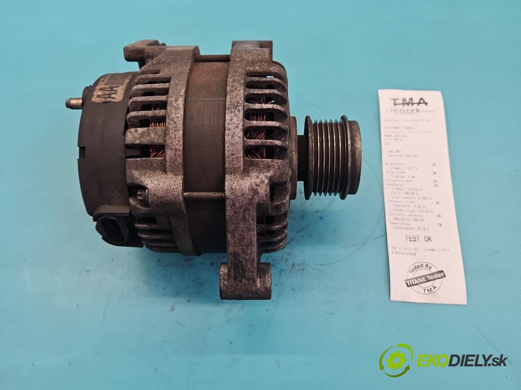 Chevrolet Captiva 2.0 VCDI 150 HP automatic 110 kW 1991 cm3 5- Alternator  (Alternátor)