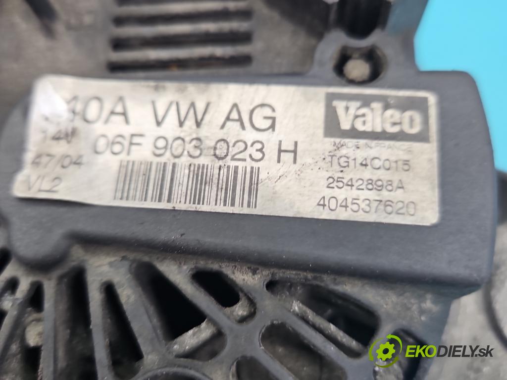 Audi A4 B7 2004-2008 1.9 tdi 116 HP manual 85 kW 1896 cm3 5- Alternator 06F903023H (Alternátor)