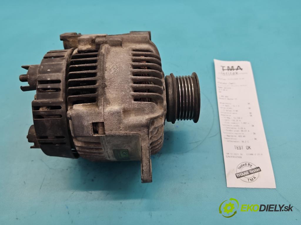 Renault Master II 1998-2010 2.5d 80 HP manual 59 kW 2499 cm3 5- Alternator  (Alternátor)
