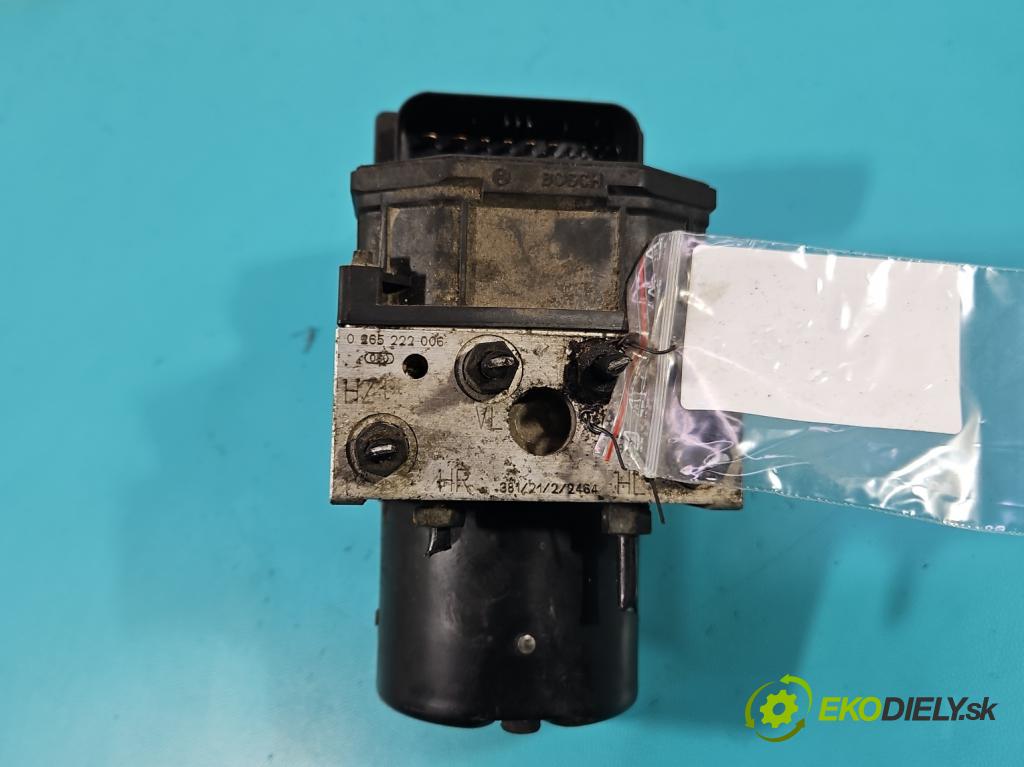 Skoda Fabia I 1999-2007 1.2 12V 64 HP manual 47 kW 1198 cm3 5- čerpadlo abs 0265222006 (Pumpa ABS)