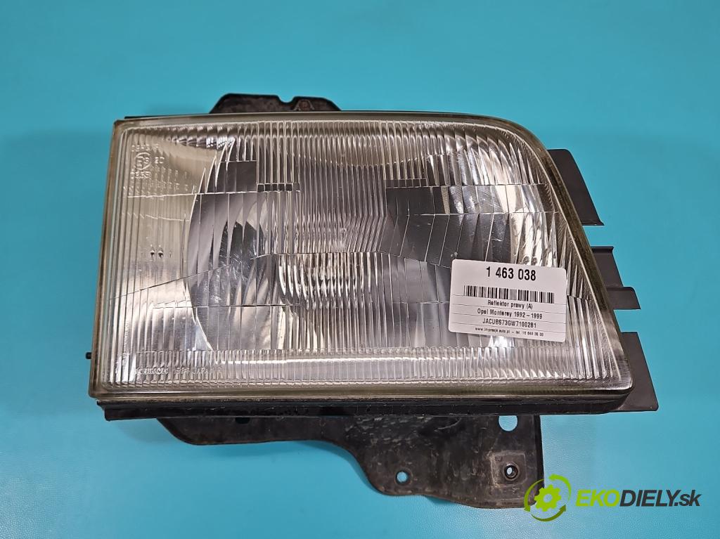 Opel Monterey 1992-1999 3.0 TD manual 117 kW 2999 cm3 5- Reflektor: pravý  (Svetlo predné pravé)