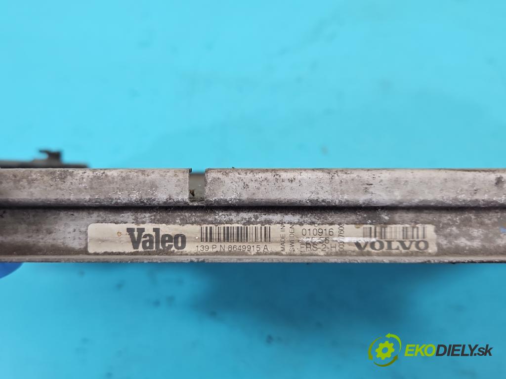 Volvo S60 I 2000-2010 2.4 20V 140 hp manual 103 kW 2435 cm3 4- Chladič vody 8649915A (Chladiče vody)