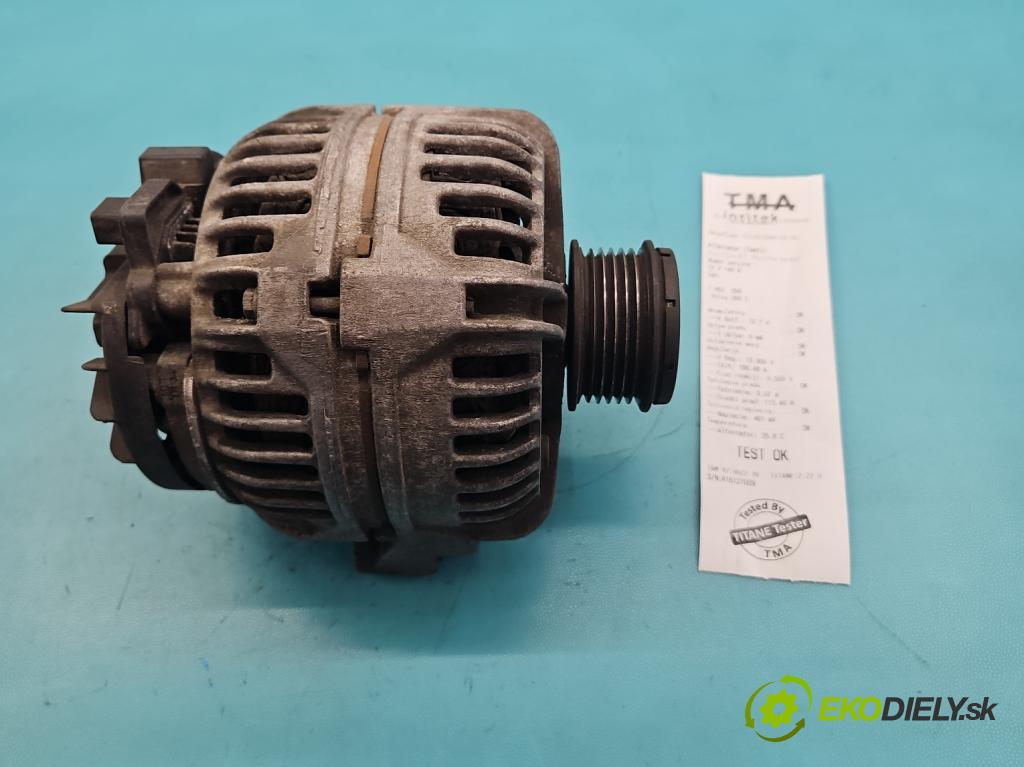 Volvo S60 I 2000-2010 2.4 20V 140 HP manual 103 kW 2435 cm3 4- Alternator 0124525014 (Alternátor)