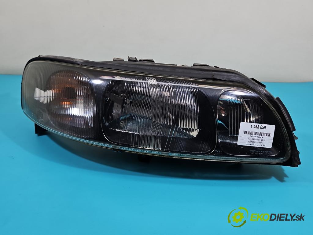 Volvo S60 I 2000-2010 2.4 20V 140 HP manual 103 kW 2435 cm3 4- Reflektor: pravý 8659611 (Svetlo predné pravé)