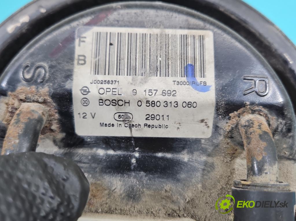 Opel Astra II 1998-2009 1.6 8V 84KM manual 62 kW 1598 cm3 3- čerpadlo paliva 9157692