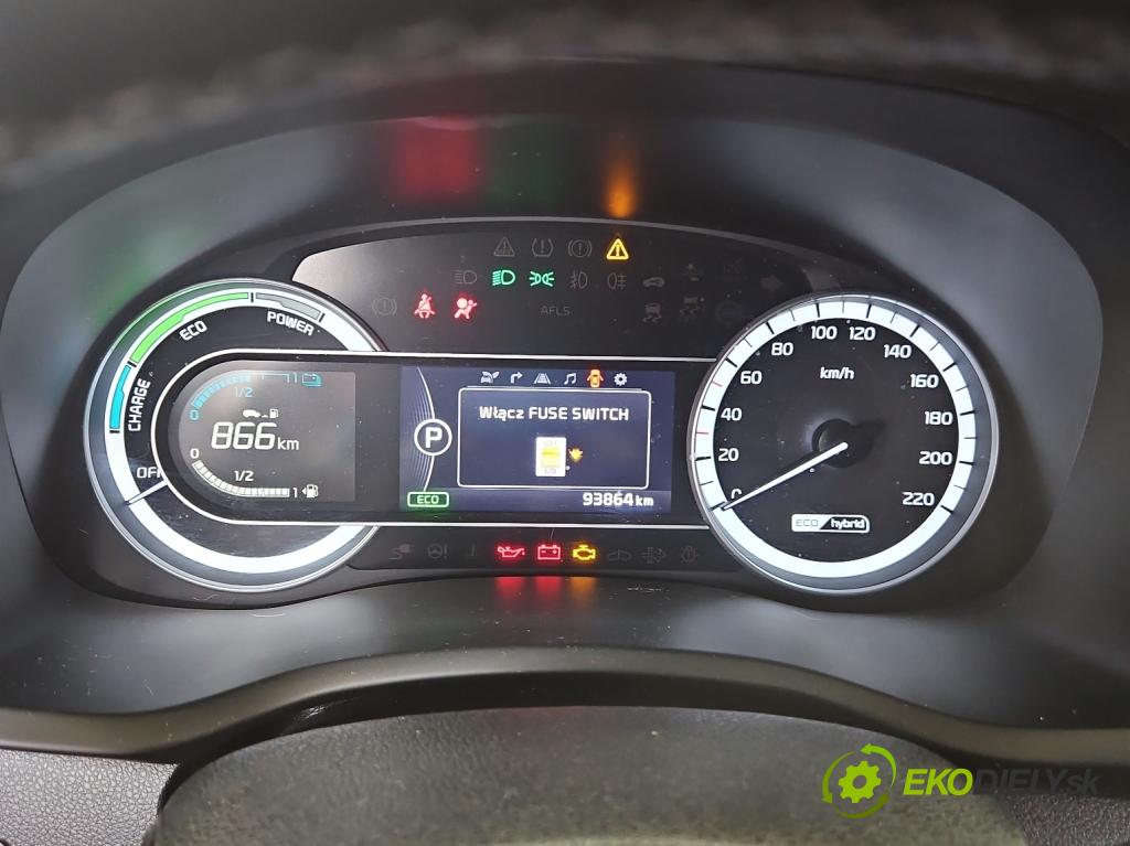 Kia Niro I 2016-2022 1.6 GDI 105 HP automatic 77,2 kW 1580 cm3 5- prístrojovka/ budíky 94013-G5700 (Prístrojová doska)