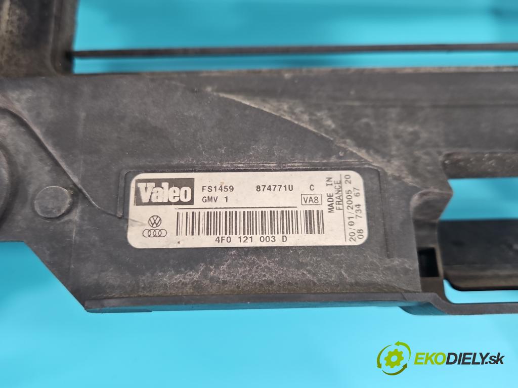 Audi A6 C6 2004-2011 2.0 tdi 140 HP manual 103 kW 1968 cm3 4- Ventilátor chladiča 4F0121003D