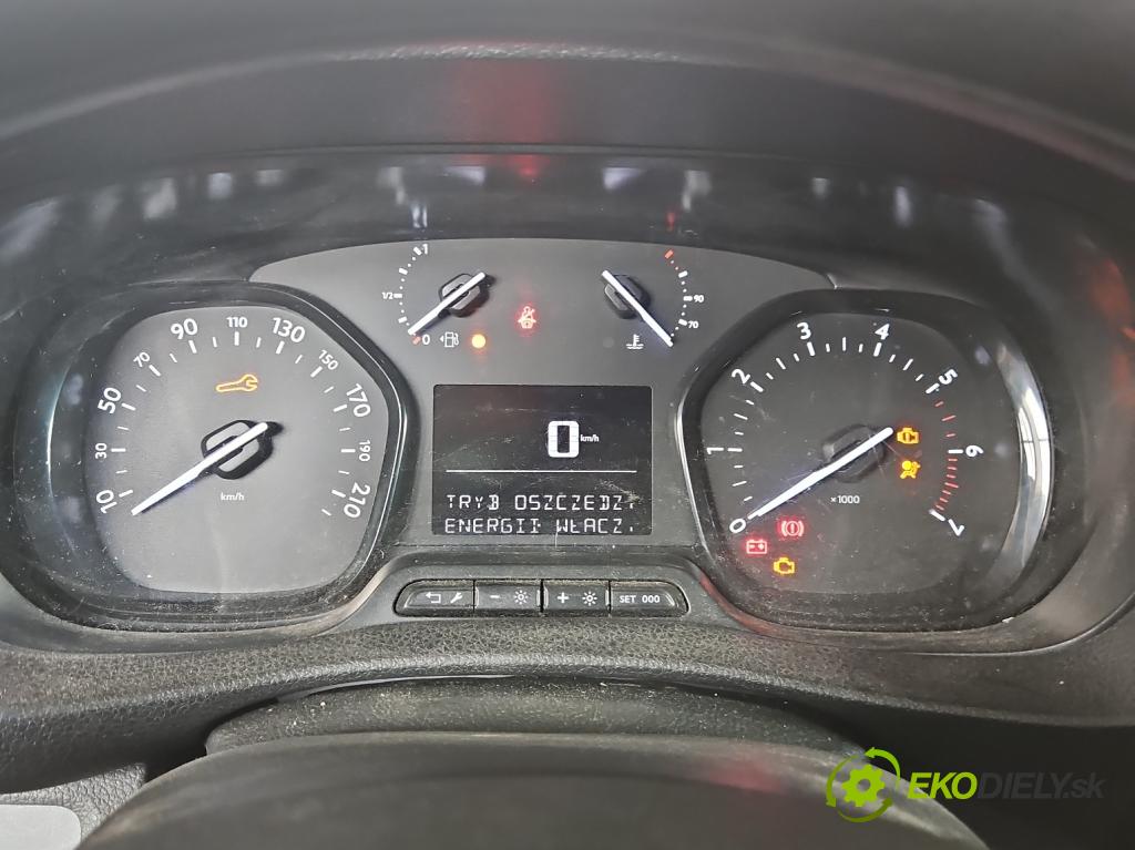 Peugeot Expert III 2016- 2.0 hdi 122 HP manual 90 kW 1997 cm3 5- prístrojovka/ budíky 9831168780 (Prístrojová doska)