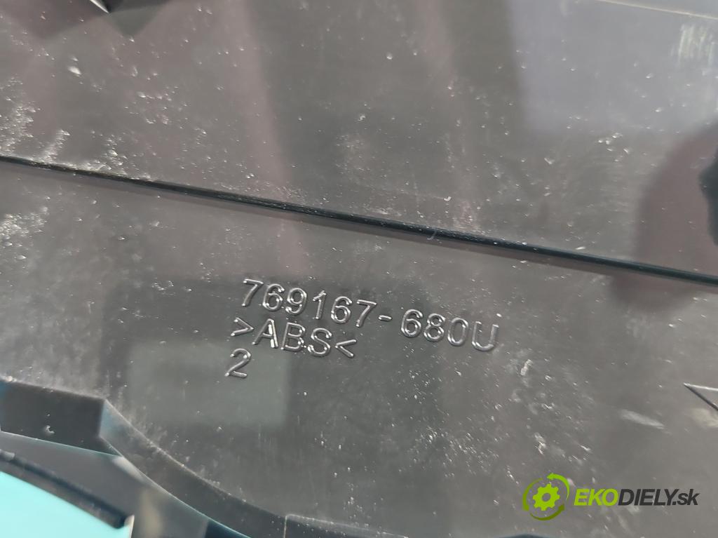 Peugeot Expert III 2016- 2.0 hdi 122 HP manual 90 kW 1997 cm3 5- prístrojovka/ budíky 9831168780 (Prístrojová doska)