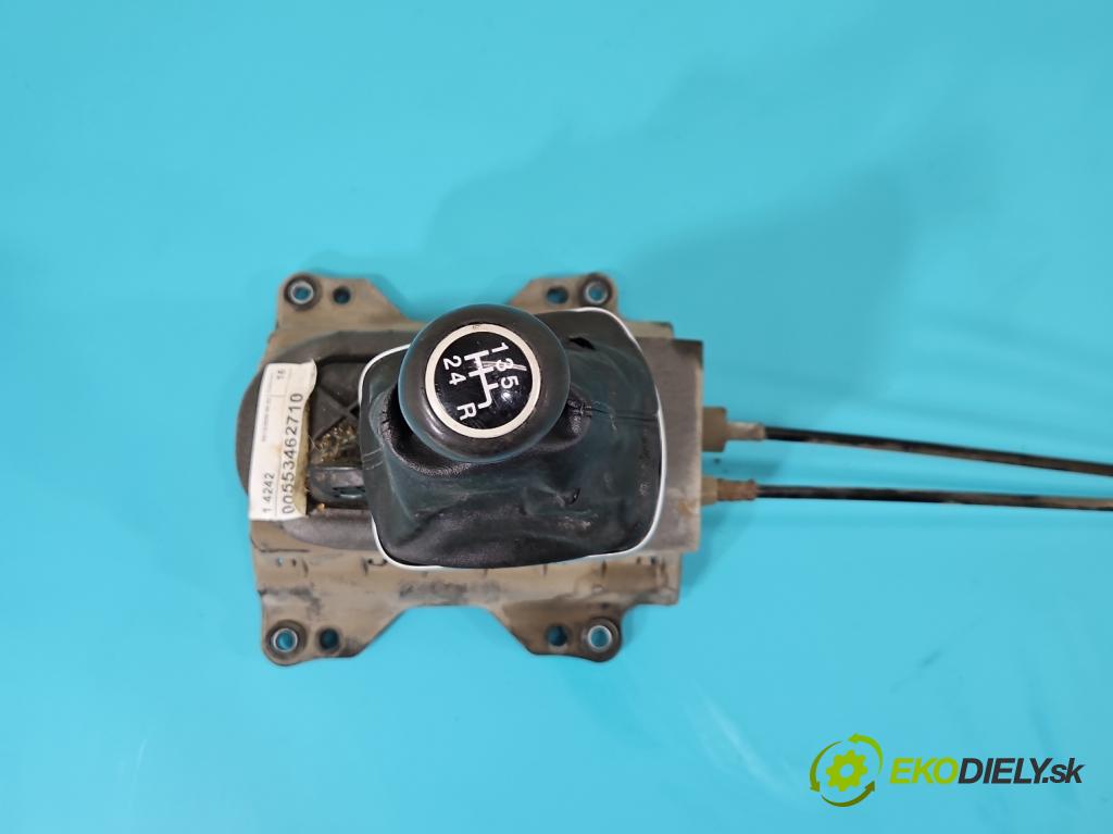 Fiat Punto Grande 1.4 77 HP manual 57 kW 1368 cm3 5- Páka: Změny: stupeň,rýchlosť 553462710 (Rýchlostná páka (kulisa))