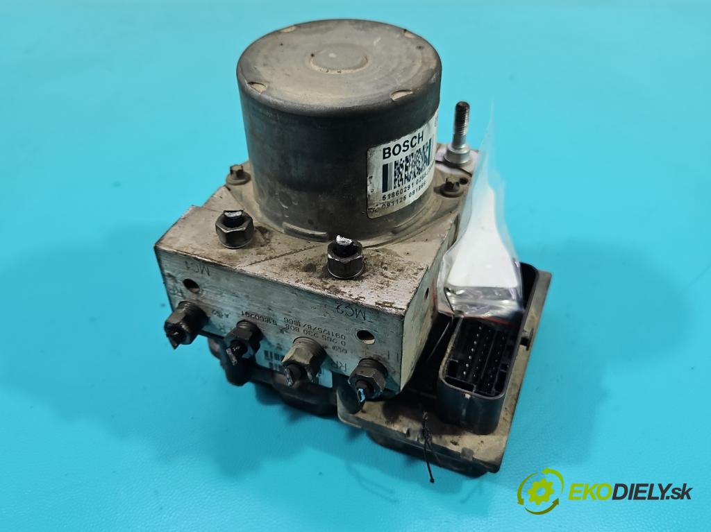 Fiat Punto EVO 09-12 1.4 77 HP manual 57 kW 1368 cm3 5- čerpadlo abs 0265230808 (Pumpa ABS)