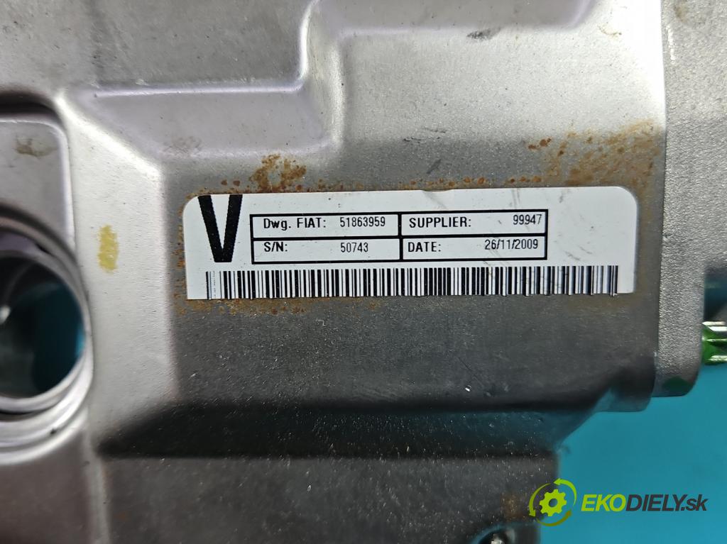 Fiat Punto Grande 1.4 77 HP manual 57 kW 1368 cm3 5- čerpadlo posilovač 51863959 (Servočerpadlo, pumpa riadenia)