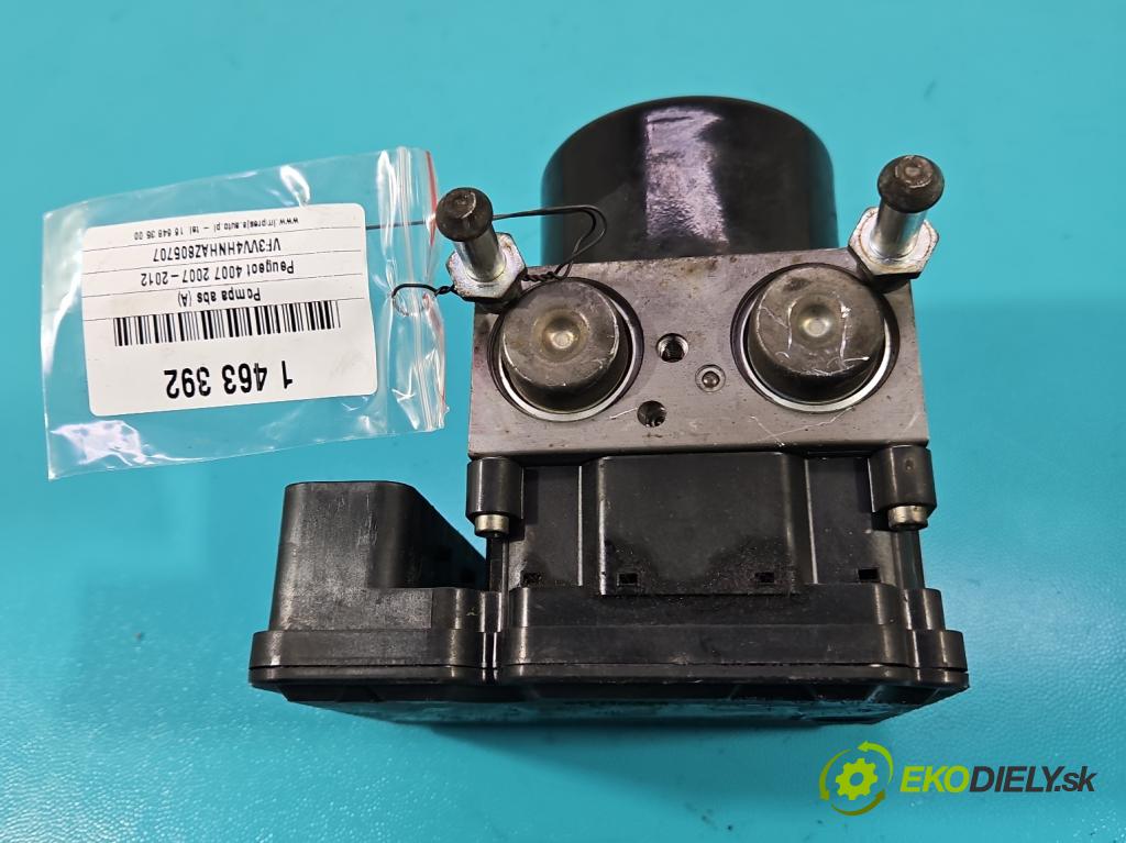 Peugeot 4007 2007-2012 2.2 hdi 156 HP automatic 115 kW 2179 cm3 5- čerpadlo abs 4670A455 (Pumpa ABS)