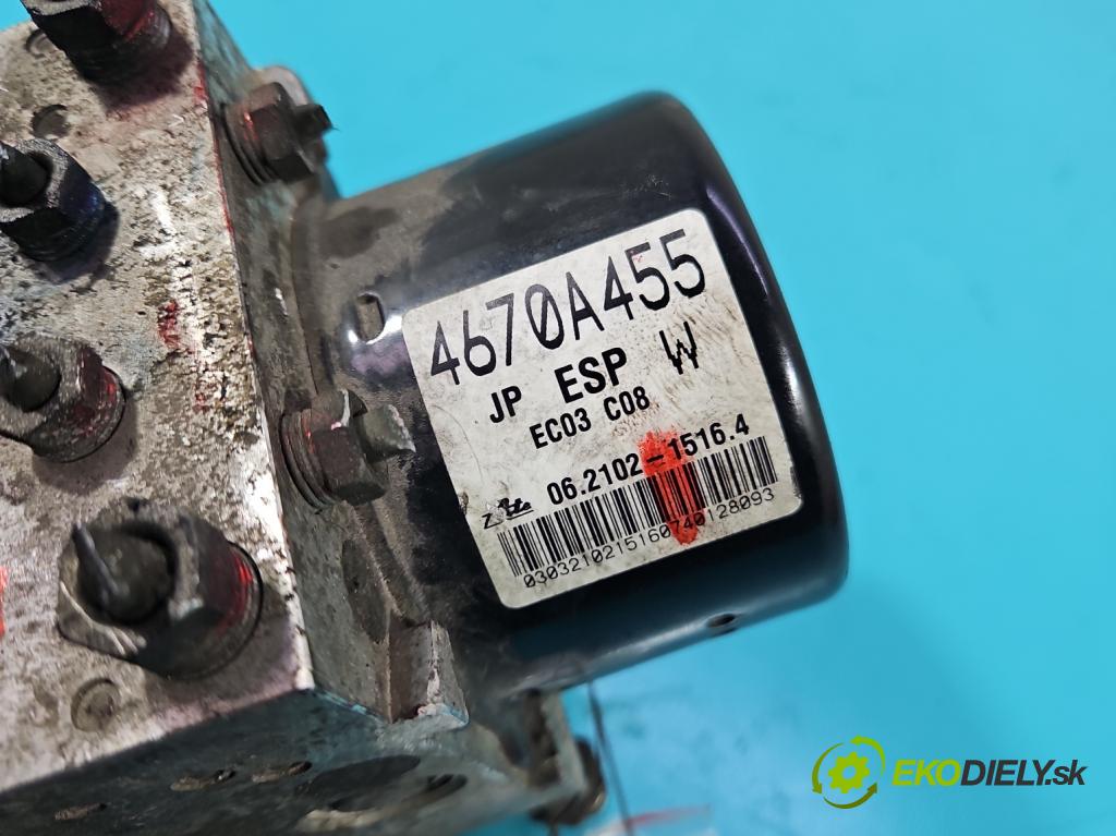 Peugeot 4007 2007-2012 2.2 hdi 156 HP automatic 115 kW 2179 cm3 5- čerpadlo abs 4670A455 (Pumpa ABS)