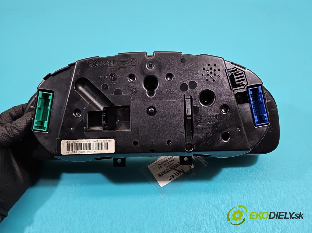 Vw Passat B5 1995-2005 1.9 tdi 131 HP manual 96 kW 1896 cm3 4- prístrojovka/ budíky 3B0920825A (Prístrojová doska)