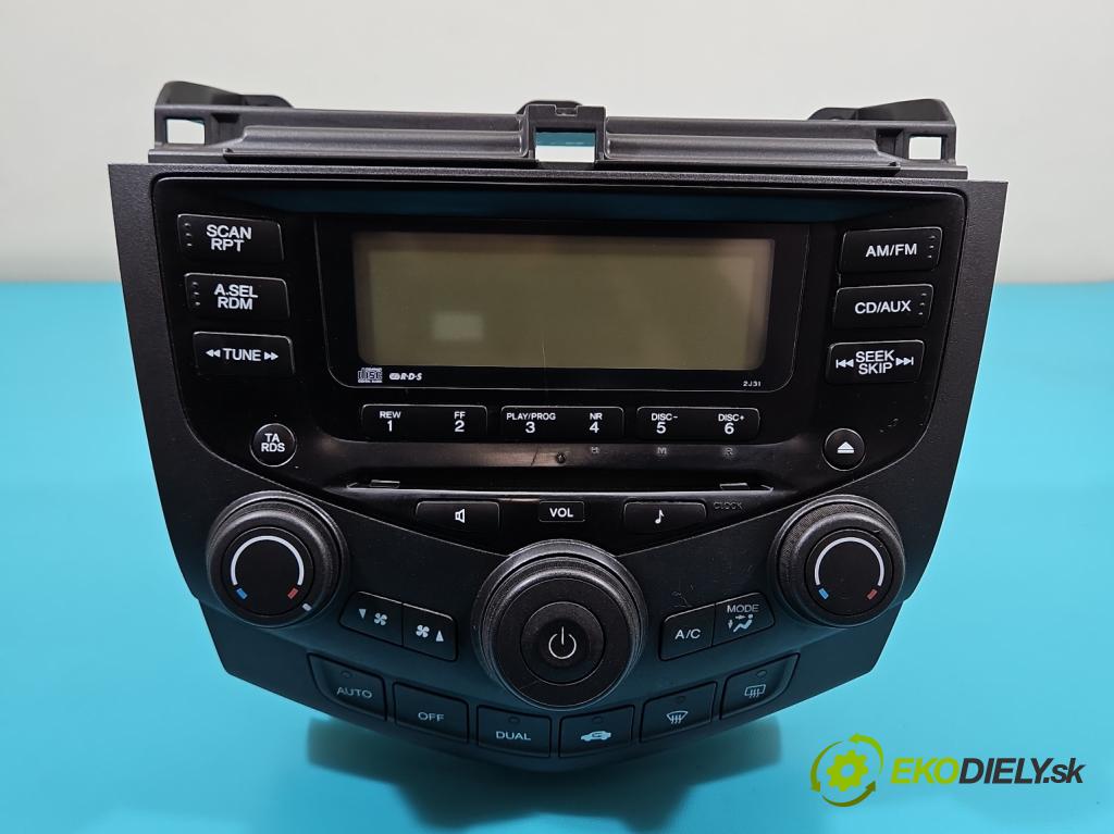 Honda Accord VII 2002-2008 2.2 140 HP manual 103 kW 2204 cm3 4- Radio originál 39050-SEF-G120-M1