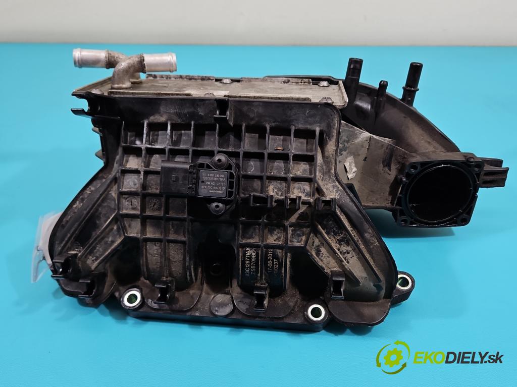 Vw Jetta VI 2010-2018 1.4 TSI 122 HP automatic 90 kW 1390 cm3 4- zvod nasávací 03F145749C (Sacie potrubie)