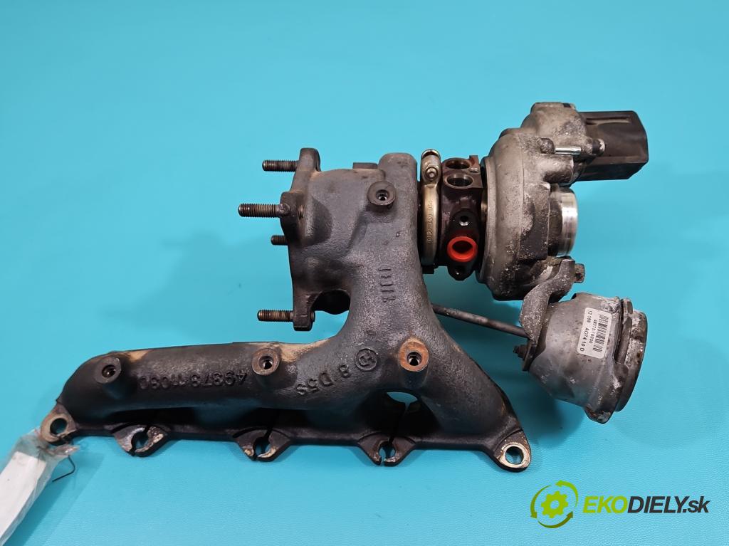 Vw Jetta VI 2010-2018 1.4 TSI 122 hp automatic 90 kW 1390 cm3 4- Turbodmychadlo 49373-01005 (Kompletní turbodmychadlo)