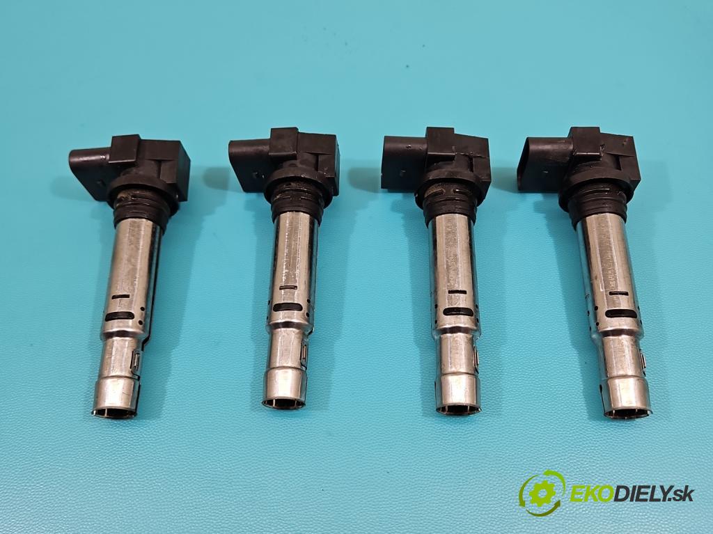 Vw Jetta VI 2010-2018 1.4 TSI 122 hp automatic 90 kW 1390 cm3 4- cívka zapalovací 036905715C (Zapalovací cívky, moduly)