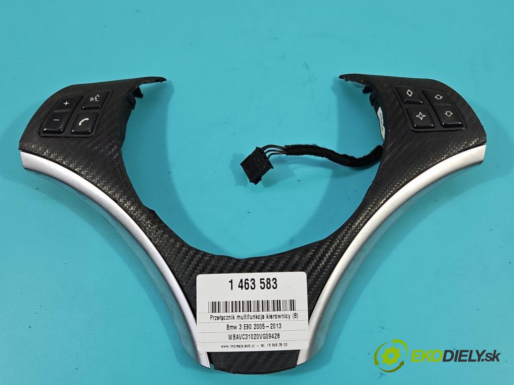 Bmw 3 E90 2005-2013 2.0d 163 HP manual 120 kW 1995 cm3 4- prepínač multifunkční: řízení: 305624540E06-AC (Prepínacie páčky pod volantom)